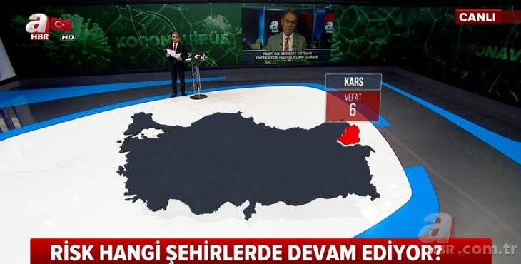 Türkiye'de hangi şehirde kaç kişi koronavirüsten yaşamını yitirdi! İŞTE İL İL HARİTA! 45