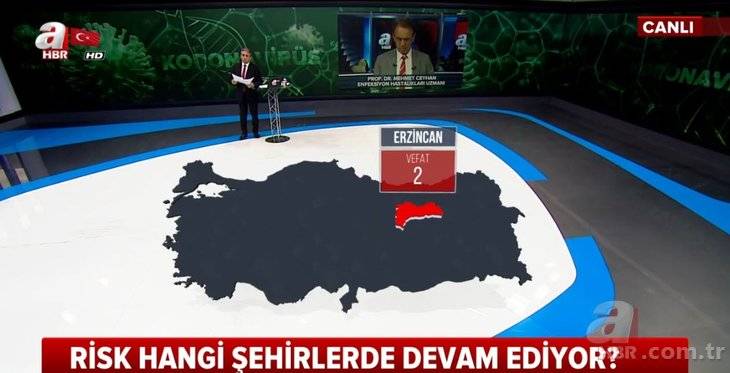 Türkiye'de hangi şehirde kaç kişi koronavirüsten yaşamını yitirdi! İŞTE İL İL HARİTA! 47