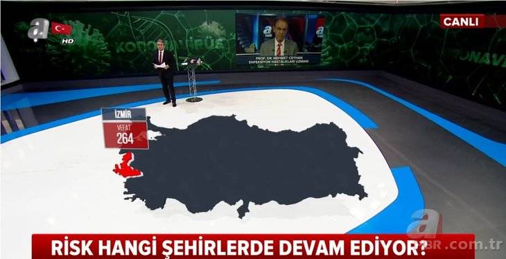 Türkiye'de hangi şehirde kaç kişi koronavirüsten yaşamını yitirdi! İŞTE İL İL HARİTA! 6