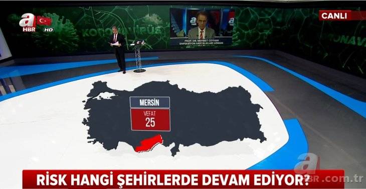 Türkiye'de hangi şehirde kaç kişi koronavirüsten yaşamını yitirdi! İŞTE İL İL HARİTA! 8