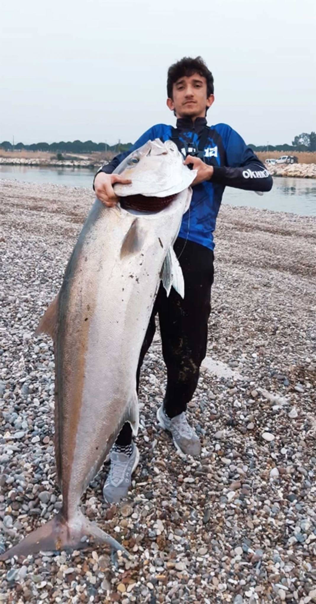 Bu canavarı Antalya'da bu genç yakaladı 6