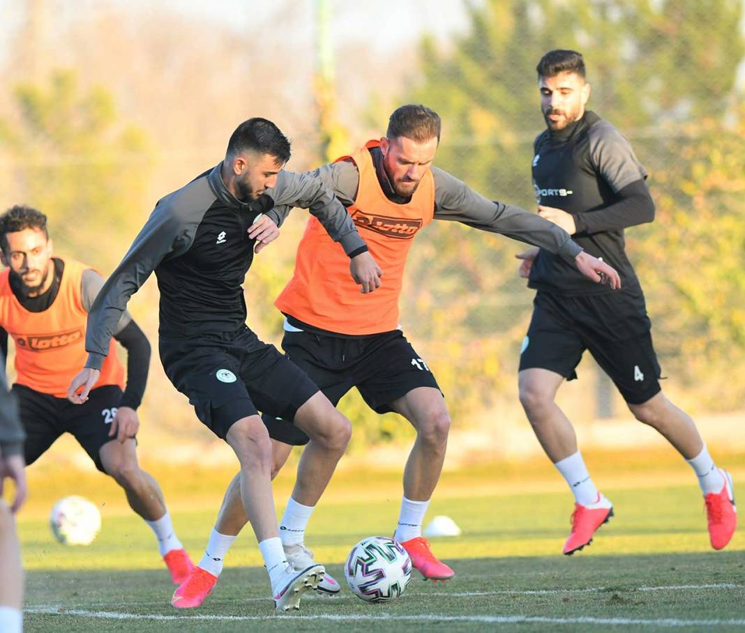 Beşiktaş'ı konuk edecek Konyaspor'da keyifler yerinde 11