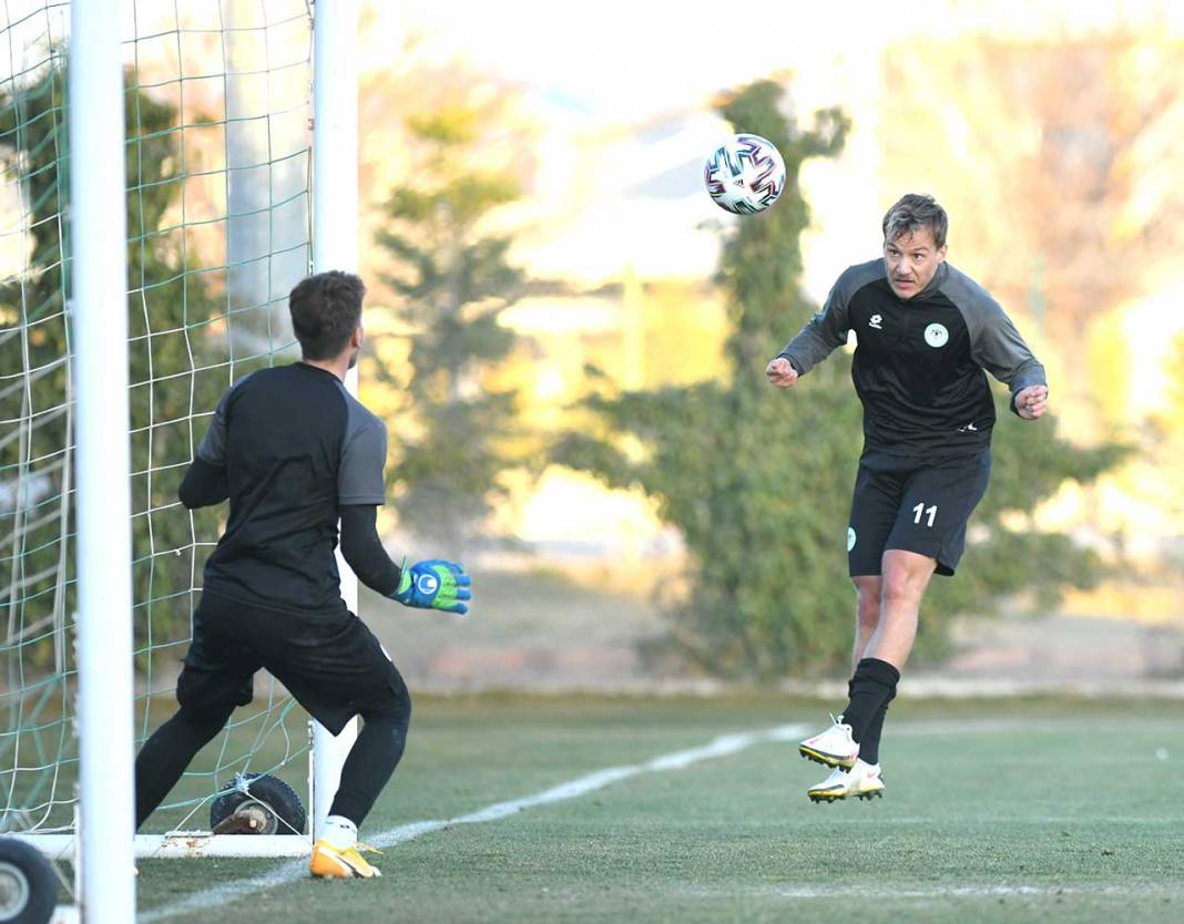 Beşiktaş'ı konuk edecek Konyaspor'da keyifler yerinde 13