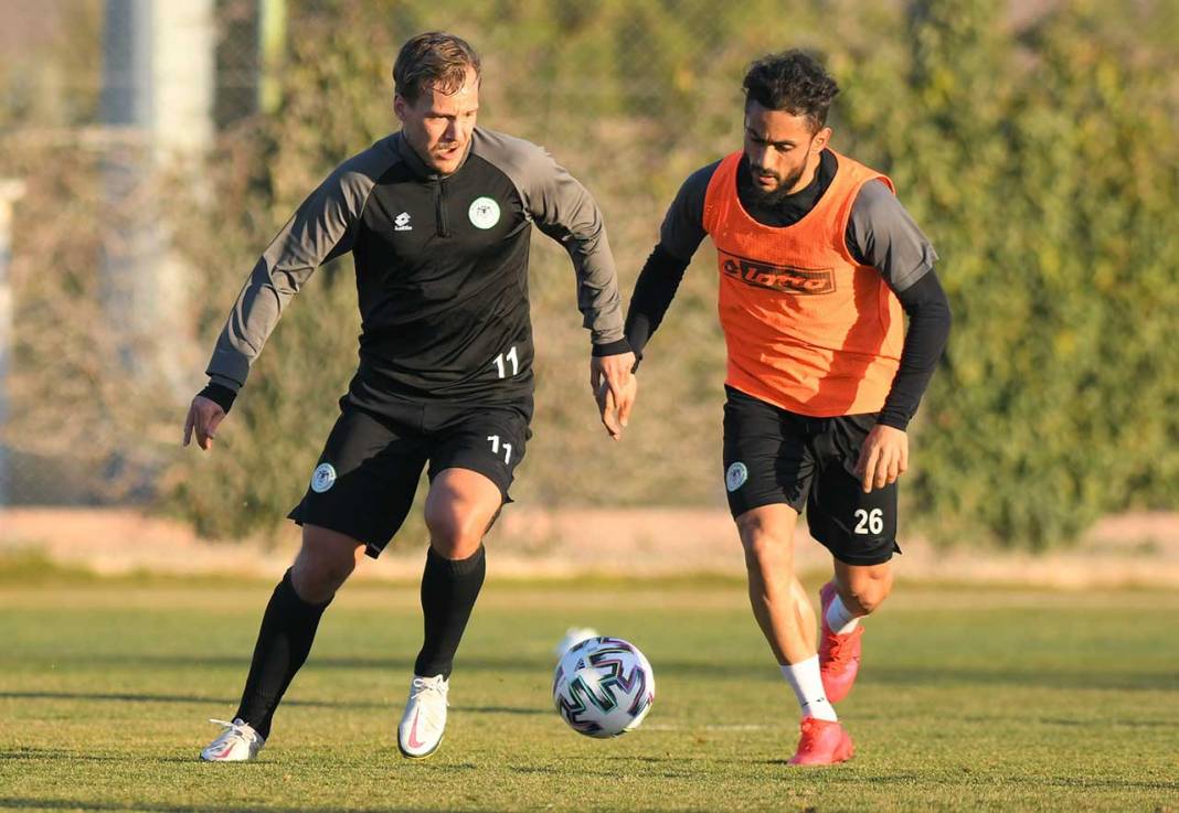 Beşiktaş'ı konuk edecek Konyaspor'da keyifler yerinde 7