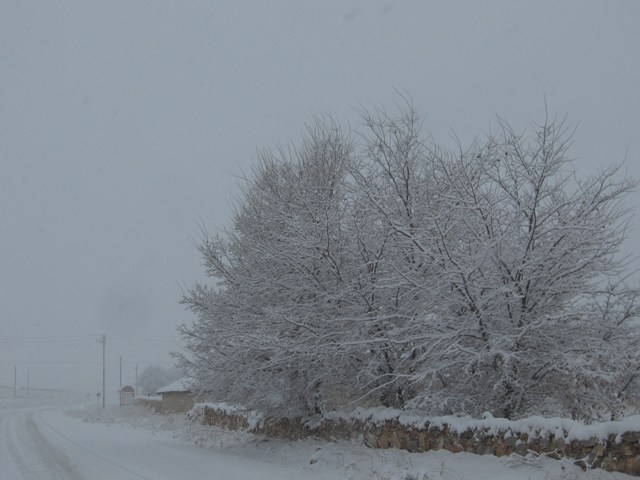 Konyada kar yağışı 1