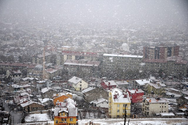 Konyada kar yağışı 10