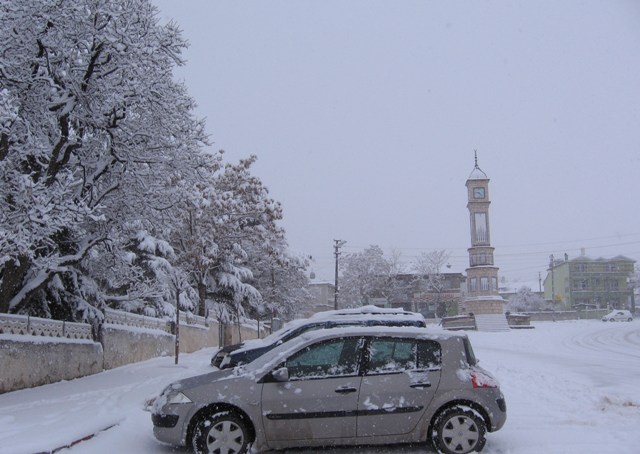 Konyada kar yağışı 12