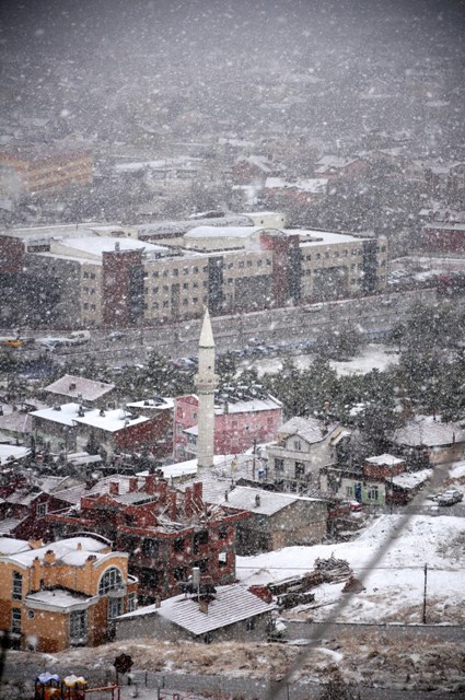 Konyada kar yağışı 7