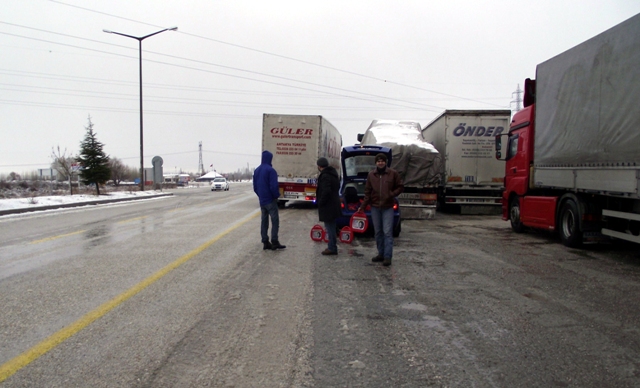 Konyada kar yağışı 8