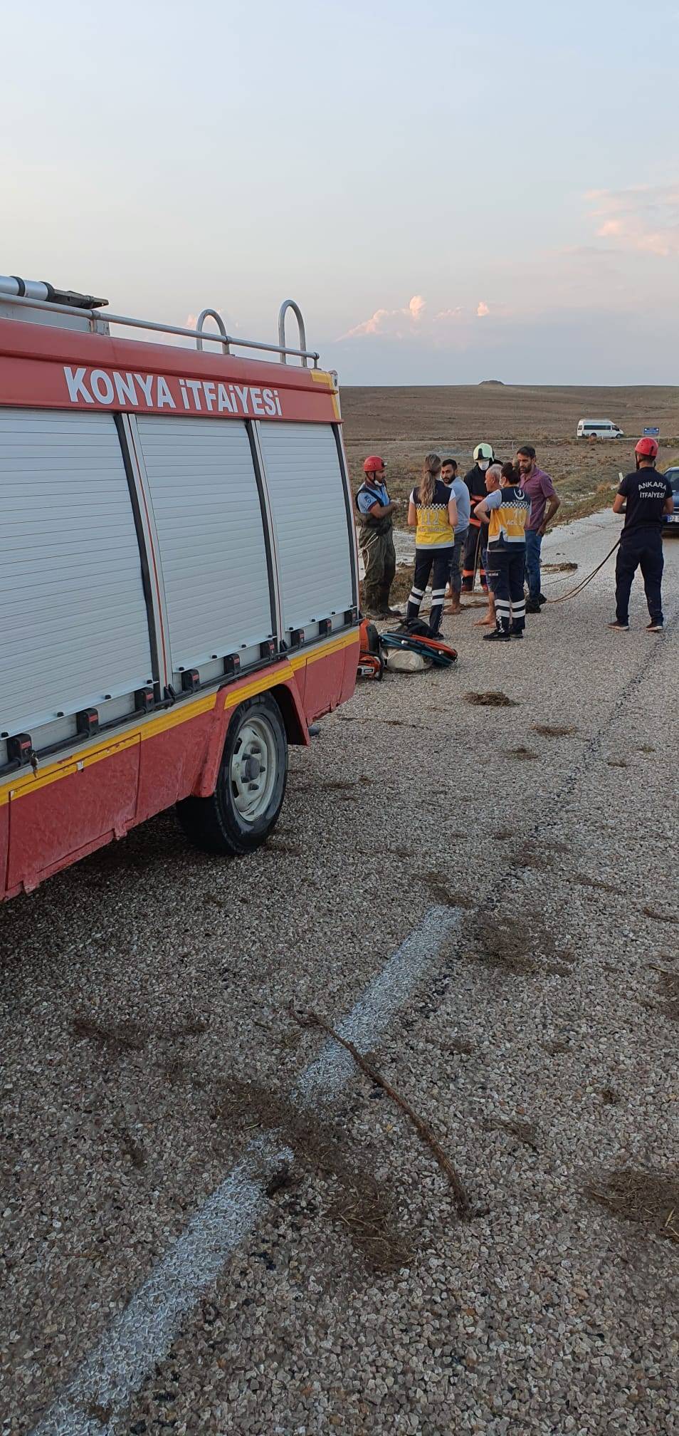 Ankara'daki sel baskınına Konya müdahalesi! Nefes kesen kurtarma operasyonu 4