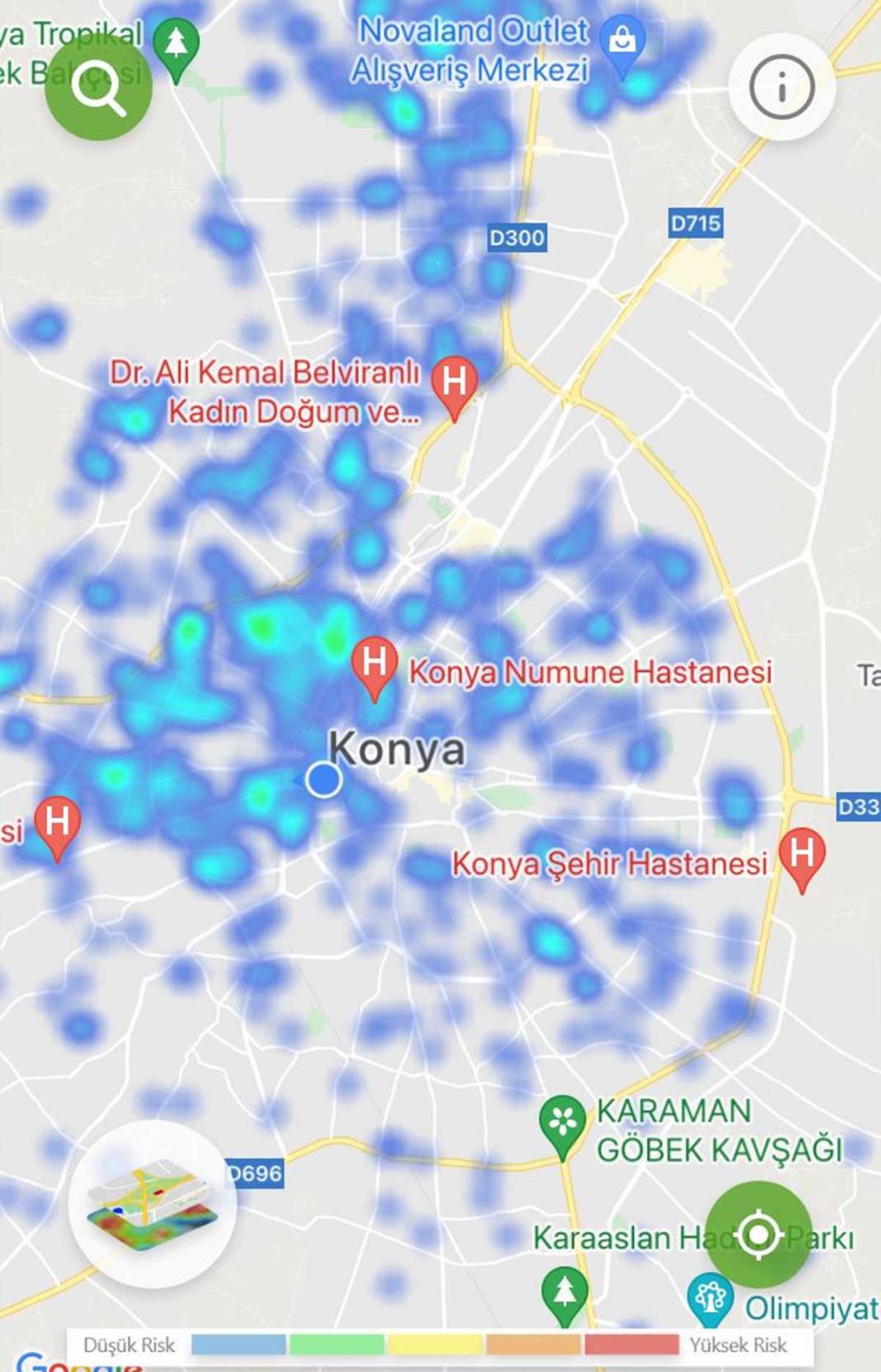 Şehri yakından ilgilendiren bilgilerde bugün: Konya haritasında riskli 2 bölge 2