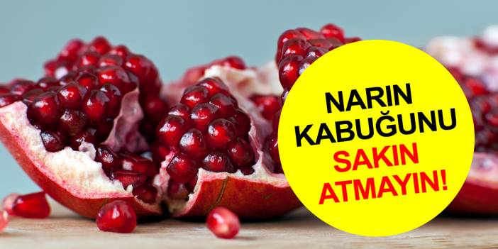 Kış mevsiminde bağışıklığı güçlendiren besinler! Nar kabuğu ile gelen şifa