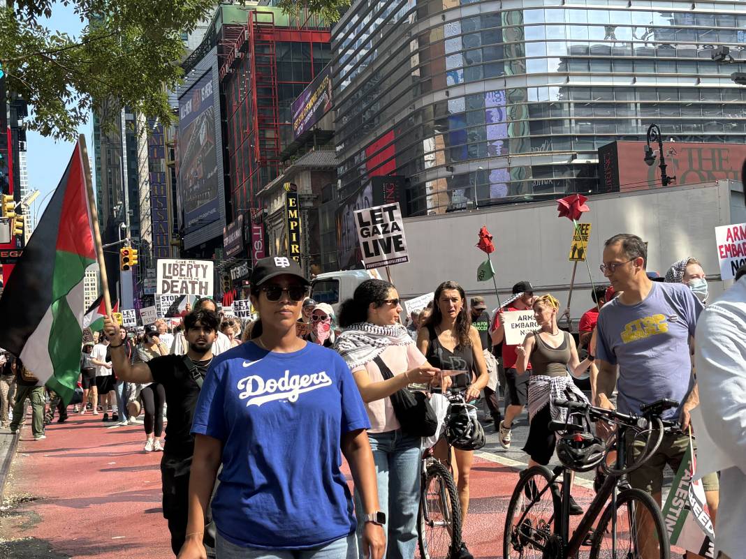 Amerika Sokakları Gazze İçin Doldu Taştı 9