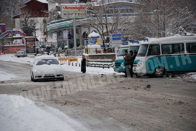 Beklenen kar sonunda geldi 31