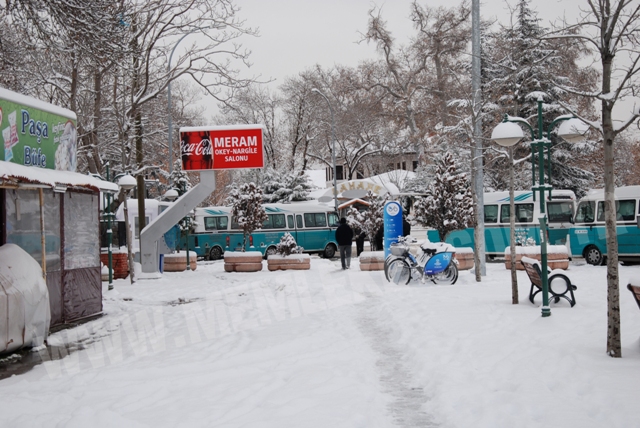 Beklenen kar sonunda geldi 38