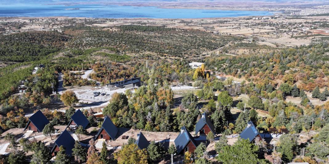 Konya'ya duble yollu göl manzaralı yepyeni bir turizm destinasyonu 1