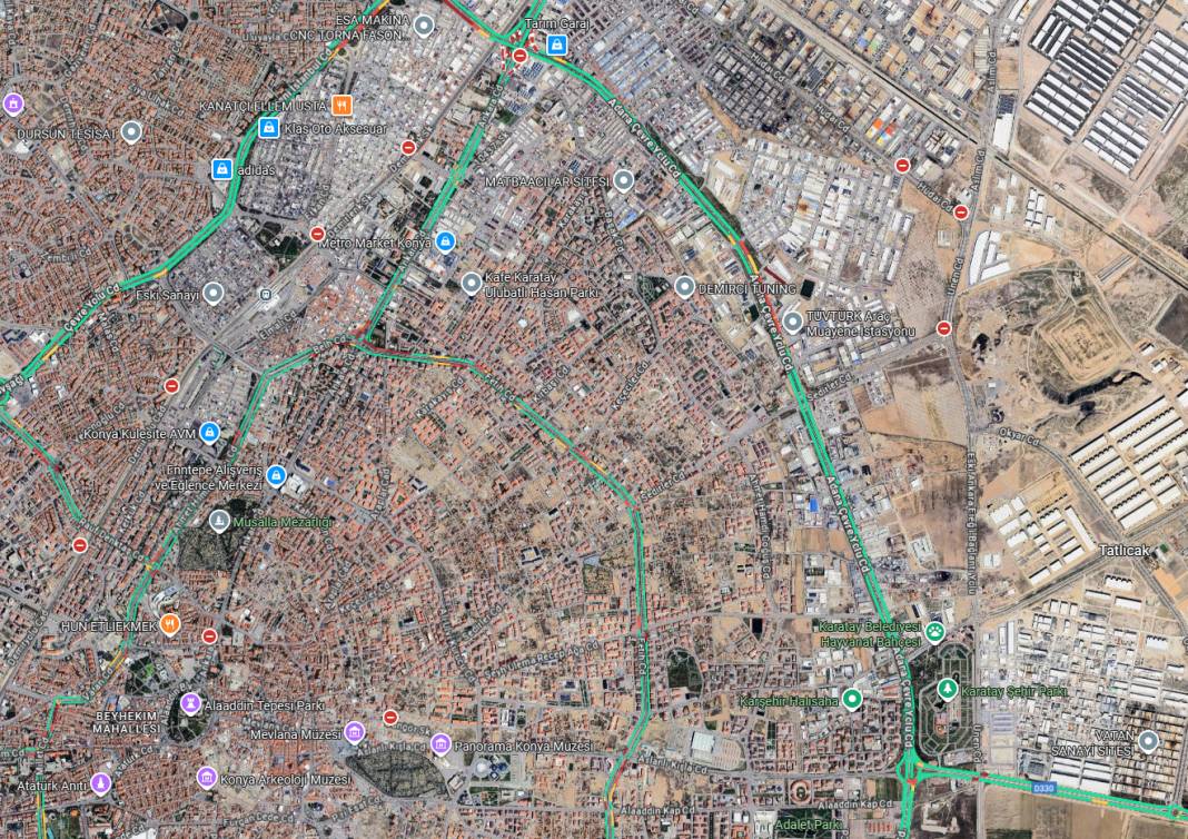 En uzun gecenin ardından Konya haftaya 'akıcı' başladı 5