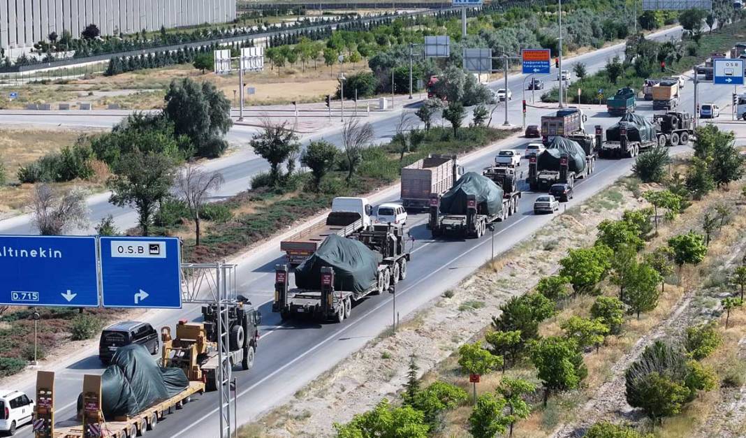 Konya için tarihi bir an! Ağır Bakım Taşınması Fotoğrafları 1