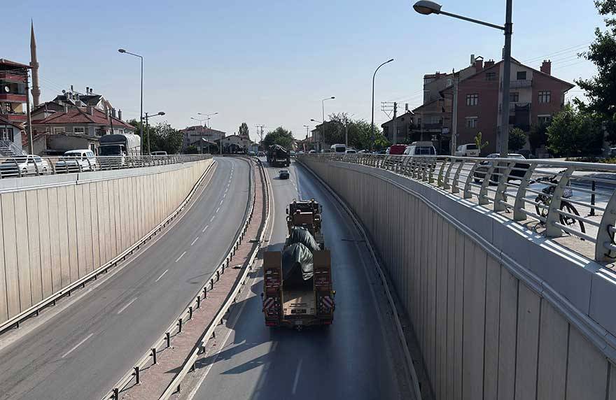 Konya için tarihi bir an! Ağır Bakım Taşınması Fotoğrafları 3