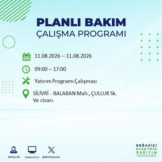 İstanbul karanlığa bürünecek! BEDAŞ Duyurdu: Salı Günü Saatler Sürecek Elektrik Kesintisi! 24