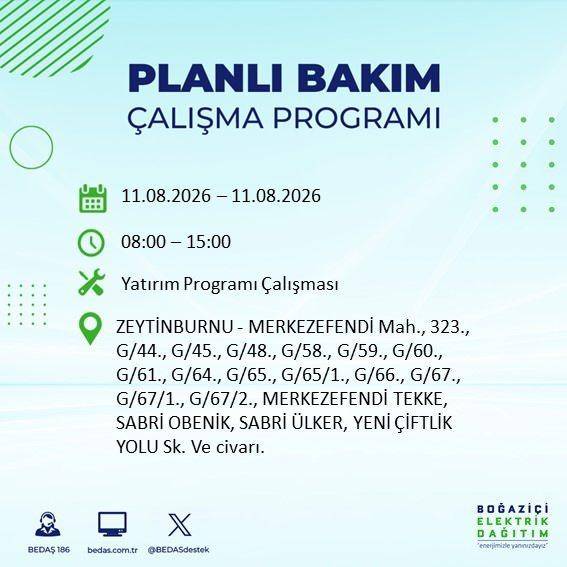 İstanbul karanlığa bürünecek! BEDAŞ Duyurdu: Salı Günü Saatler Sürecek Elektrik Kesintisi! 34