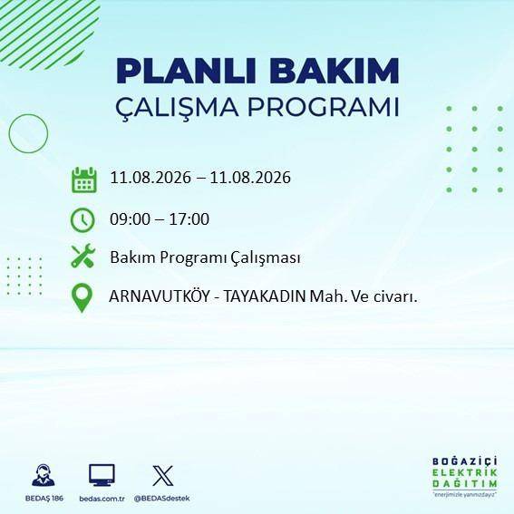 İstanbul karanlığa bürünecek! BEDAŞ Duyurdu: Salı Günü Saatler Sürecek Elektrik Kesintisi! 88
