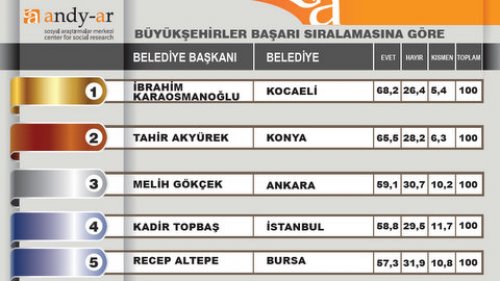 2012 Ocak- Yerel yönetimler araştırması 6