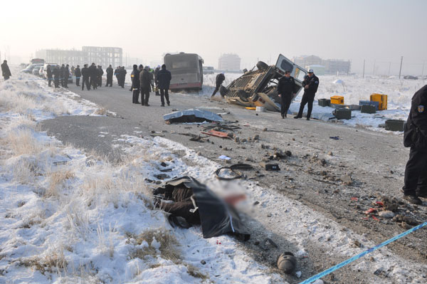 Konyada feci kaza: 5 ölü 2