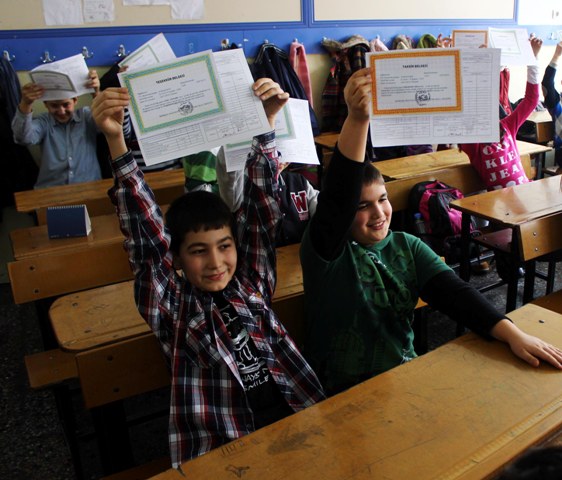 Konyada 440 bin öğrenci karne aldı 12