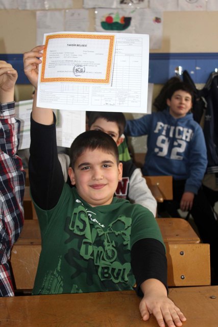 Konyada 440 bin öğrenci karne aldı