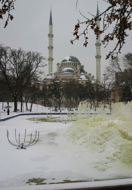 Konya beyaza büründü