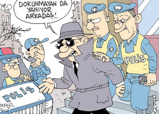 Mit krizi karikatürlerde 16