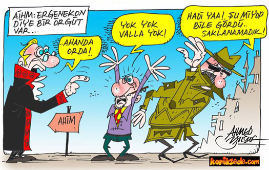 Mit krizi karikatürlerde