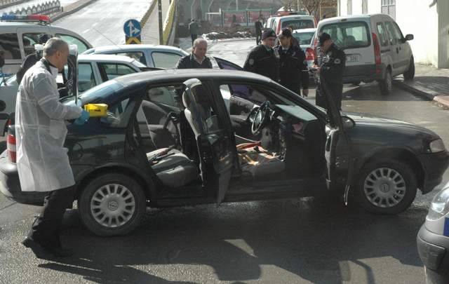 Konyada polis merkezi tarandı