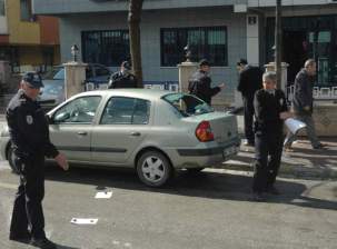 Konyada polis merkezi tarandı