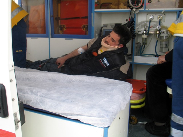 Konyada 26 araç birbirine girdi: 22 yaralı 12