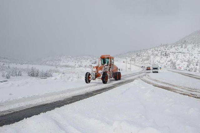 Konyada ulaşım durdu  5