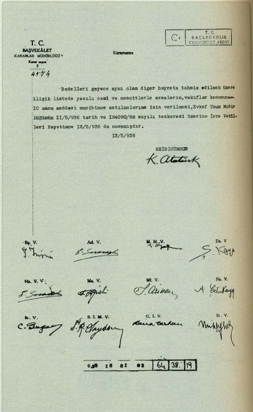 Tek parti döneminde satılan camiler 6