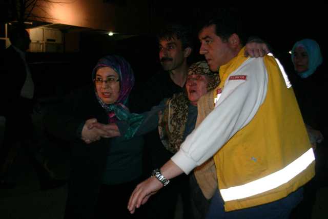 Konyada yangın paniği 2