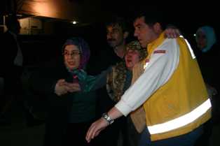 Konyada yangın paniği