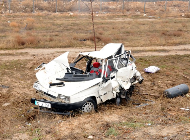 Konyada zincirleme trafik kazası: 1 ölü 1