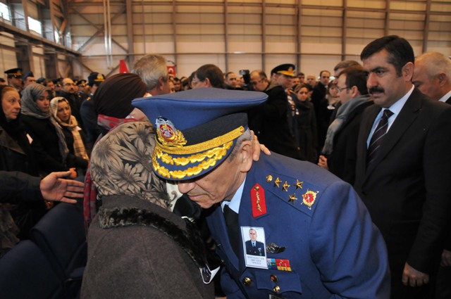 Şehit pilot Samsuna uğurlandı 2