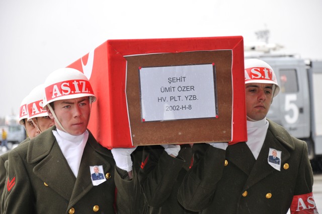 Şehit pilot Samsuna uğurlandı 8