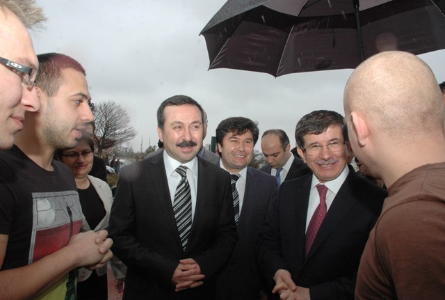 Bakan Davutoğlu Selçuk Üniversitesinde 2
