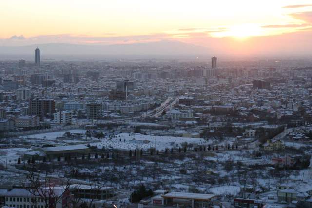 Mart ayında Konya beyaza büründü 1