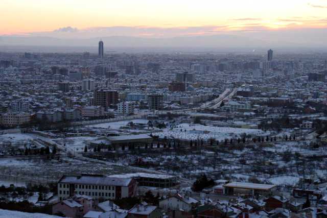 Mart ayında Konya beyaza büründü 3
