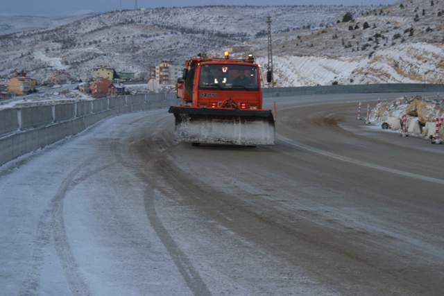 Mart ayında Konya beyaza büründü 4