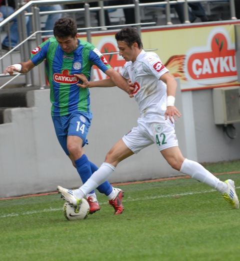 Çaykur Rizespor - Konyaspor 2-2  Sezon 2011-2012  11