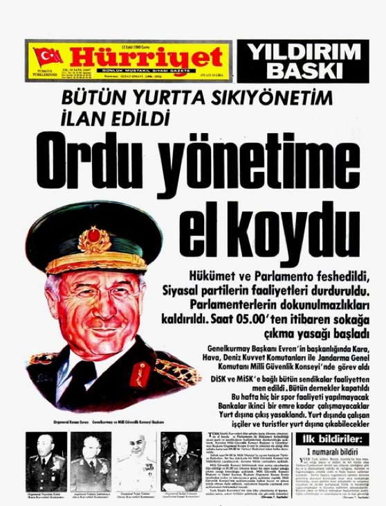 Kanlı darbe 12 Eylül 44