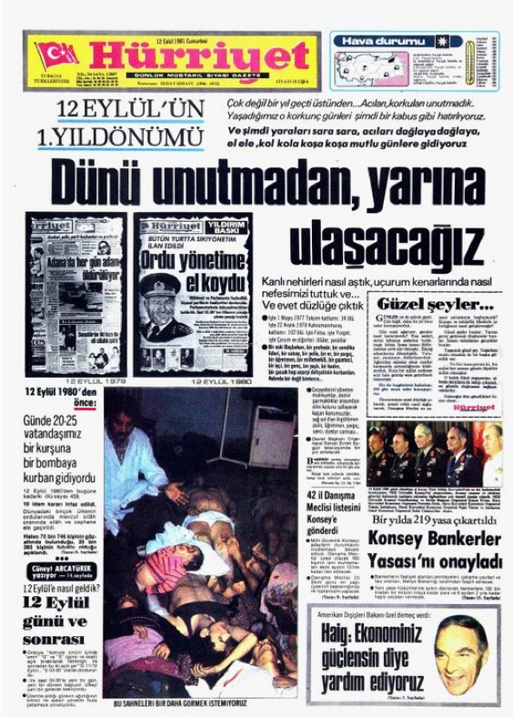 Kanlı darbe 12 Eylül 48